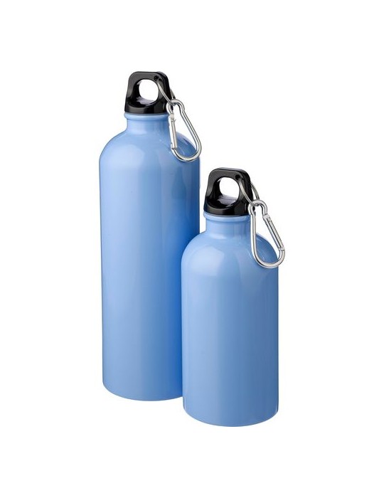 Gourde simple paroi de 400 ml en acier inoxydable recyclé Sable