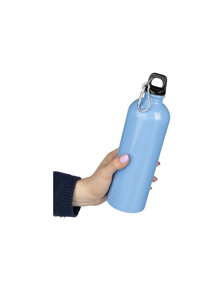 Gourde simple paroi de 750 ml en acier inoxydable recyclé Emeric