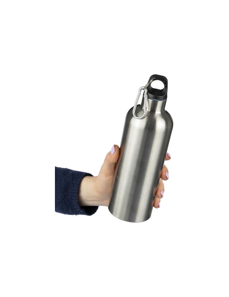 Gourde simple paroi de 750 ml en acier inoxydable recyclé Emeric