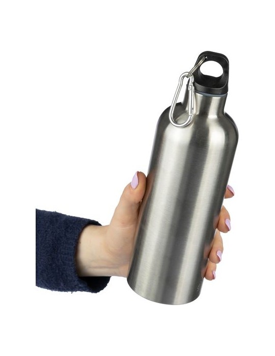 Gourde simple paroi de 750 ml en acier inoxydable recyclé Emeric