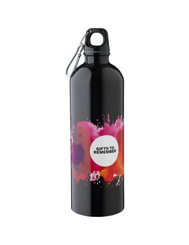 Gourde simple paroi de 750 ml en acier inoxydable recyclé Emeric Matières : aluminium Couleurs : rose goodies publicitaire durab