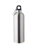 Gourde simple paroi de 750 ml en acier inoxydable recyclé Emeric Matières : aluminium Couleurs : argenté cadeau collaborateur pr