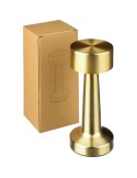 Lampe de table en métal et ABS Fiorella Matières : ABS Couleurs : noir cadeau entreprise pas cher