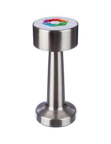 Lampe de table en métal et ABS Fiorella Matières : ABS Couleurs : noir objet promotionnel éco-responsable