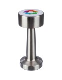 Lampe de table en métal et ABS Fiorella Matières : ABS Couleurs : noir objet promotionnel éco-responsable