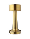 Lampe de table en métal et ABS Fiorella Matières : ABS Couleurs : doré personnalisable avec votre logo