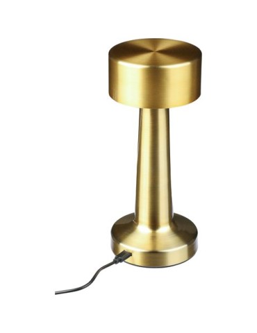 Lampe de table en métal et ABS Fiorella Matières : ABS Couleurs : doré livraison express 24h 48h