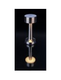 Lampe de table en métal et ABS Fiorella Matières : ABS Couleurs : argenté personnalisation rapide en France