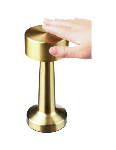 Lampe de table en métal et ABS Fiorella Matières : ABS Couleurs : argenté marquage couleur éclatante