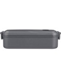 Lunch box en PP d’une capacité de 800 ml Ondine Matières : silicone Couleurs : gris goodies publicitaire événementiel