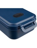 Lunch box en PP d’une capacité de 800 ml Ondine Matières : silicone Couleurs : noir personnalisable avec votre logo