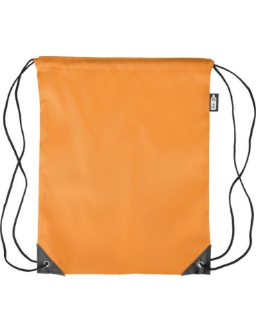 Sac à dos en polyester rPET recyclé Enrique Matières : PET recyclé Couleurs : orange goodies entreprise design