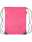 Sac à dos en polyester rPET recyclé Enrique Matières : PET recyclé Couleurs : rose personnalisation rapide en France