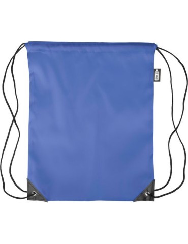 Sac à dos en polyester rPET recyclé Enrique Matières : PET recyclé Couleurs : bleu cobalt goodies publicitaire événementiel