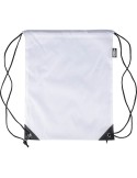 Sac à dos en polyester rPET recyclé Enrique Matières : PET recyclé Couleurs : blanc livraison express 24h 48h