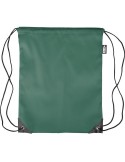 Sac à dos en polyester rPET recyclé Enrique Matières : PET recyclé Couleurs : vert impression haute définition