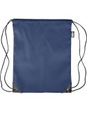 Sac à dos en polyester rPET recyclé Enrique Matières : PET recyclé Couleurs : bleu personnalisable avec votre logo