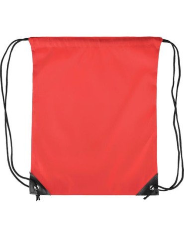 Sac à dos en polyester recyclé Steffi Matières : polyester Couleurs : rouge cadeau collaborateur premium