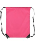 Sac à dos en polyester recyclé Steffi Matières : polyester Couleurs : rose personnalisable avec votre logo