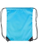 Sac à dos en polyester recyclé Steffi Matières : polyester Couleurs : bleu clair accessoire événementiel unique