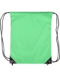 Sac à dos en polyester recyclé Steffi Matières : polyester Couleurs : vert clair marquage laser ultra précis