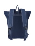 Sac à dos porte-ordinateur en polycoton 330 g/m2 Thaddeux Couleurs : bleu personnalisation rapide en France