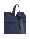 Sac à dos porte-ordinateur en polycoton 330 g/m2 Thaddeux Couleurs : bleu marquage couleur éclatante
