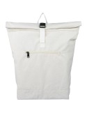 Sac à dos porte-ordinateur en polycoton 330 g/m2 Thaddeux Couleurs : beige personnalisable avec votre logo