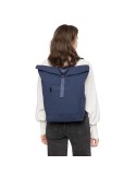 Sac à dos porte-ordinateur en polycoton 330 g/m2 Thaddeux Couleurs : beige impression haute définition