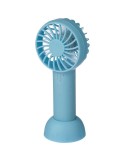 Ventilateur électrique portatif rechargeable en ABS Oren Matières : ABS Couleurs : blanc goodies publicitaire événementiel