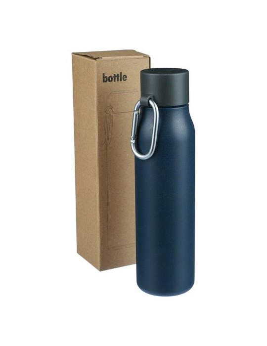 Gourde double paroi de 600 ml en acier inoxydable recyclé Cassian