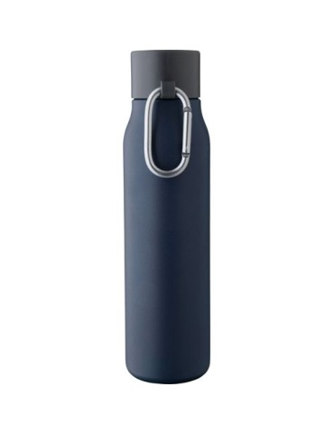 Gourde double paroi de 600 ml en acier inoxydable recyclé Cassian Matières : acier inoxydable Couleurs : blanc cadeau client ori