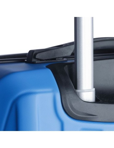 Trolley en ABS avec coque rigide Alaric Matières : métal Couleurs : bleu impression haute définition