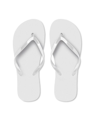 HONOLULU Tongs PE L Couleurs : blanc Pointure : L impression haute définition