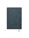 TINTRAY Carnet A5 effet patine Matières : papier recyclé Couleurs : bleu objet promotionnel éco-responsable