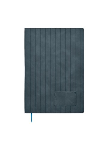 TINTRAY Carnet A5 effet patine Matières : papier recyclé Couleurs : bleu cadeau entreprise pas cher