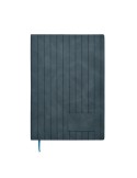 TINTRAY Carnet A5 effet patine Matières : papier recyclé Couleurs : bleu cadeau entreprise pas cher