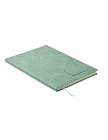 TINTRAY Carnet A5 effet patine Matières : papier recyclé Couleurs : vert menthe impression haute définition