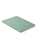 TINTRAY Carnet A5 effet patine Matières : papier recyclé Couleurs : vert menthe impression haute définition