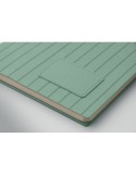 TINTRAY Carnet A5 effet patine Matières : papier recyclé Couleurs : vert menthe marquage couleur éclatante
