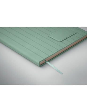 TINTRAY Carnet A5 effet patine Matières : papier recyclé Couleurs : vert menthe cadeau affaires élégant