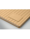 TINTRAY Carnet A5 effet patine Matières : papier recyclé Couleurs : beige impression logo haute qualité