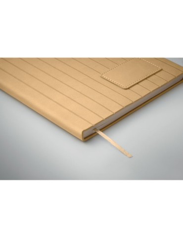 TINTRAY Carnet A5 effet patine Matières : papier recyclé Couleurs : beige goodies personnalisé en stock