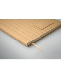 TINTRAY Carnet A5 effet patine Matières : papier recyclé Couleurs : beige goodies personnalisé en stock