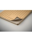 TINTRAY Carnet A5 effet patine Matières : papier recyclé Couleurs : beige personnalisable avec votre logo