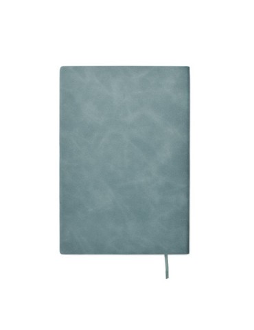 TINTRAY Carnet A5 effet patine Matières : papier recyclé Couleurs : bleu pétrole accessoire événementiel unique