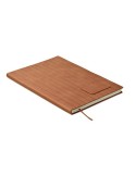 TINTRAY Carnet A5 effet patine Matières : papier recyclé Couleurs : marron marquage laser ultra précis