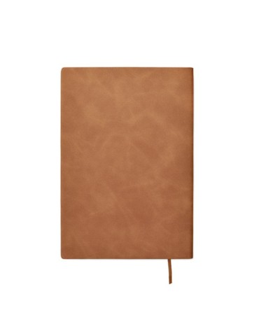 TINTRAY Carnet A5 effet patine Matières : papier recyclé Couleurs : marron livraison express 24h 48h