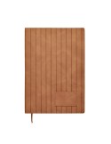TINTRAY Carnet A5 effet patine Matières : papier recyclé Couleurs : marron objet promo petit budget