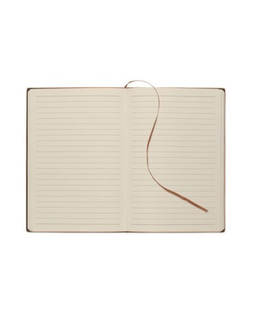 TINTRAY Carnet A5 effet patine Matières : papier recyclé Couleurs : marron objet promotionnel éco-responsable